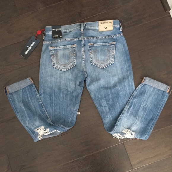 NWT True Religion Cameron Slim Boyfriend Jeans👖🏷 - Picture 3 of 4